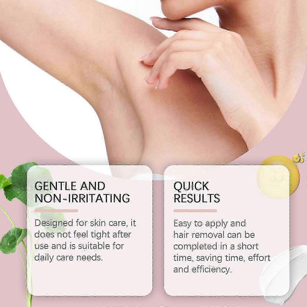 Hair Removal Cream for Women, Intimate Area Bikini Line Depilatory for Face Legs Underarms - Gentle Formula for All Skin Type, with An Scraper
