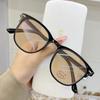 Luxury Photochromic Glasses Vintage Anti-blue Light Color Changing Eyeglasses Outdoor Eye Protection Eyeglasses Oculos De Sol