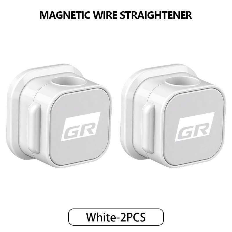 Multifunction Portable Magnetic Cable Clip Adjustable Cord Cable Organizer Holder For Toyota Crown Yaris Corolla Prius Auris CHR