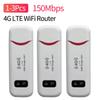 1-3 шт. 4G LTE WiFi-роутер 150 Мбит/с Карманный хот-спот USB-донгл 150 Мбит/с Модемный стик Слот для SIM-карты Мобильный WiFi-роутер Сетевой адаптер