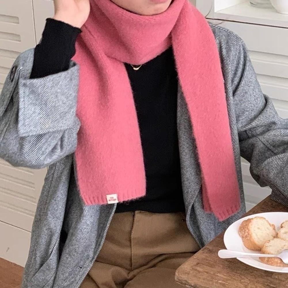 Coldproof Knitted Scarf Windproof Scarves Bib New Neck Wraps Autumn and Winter