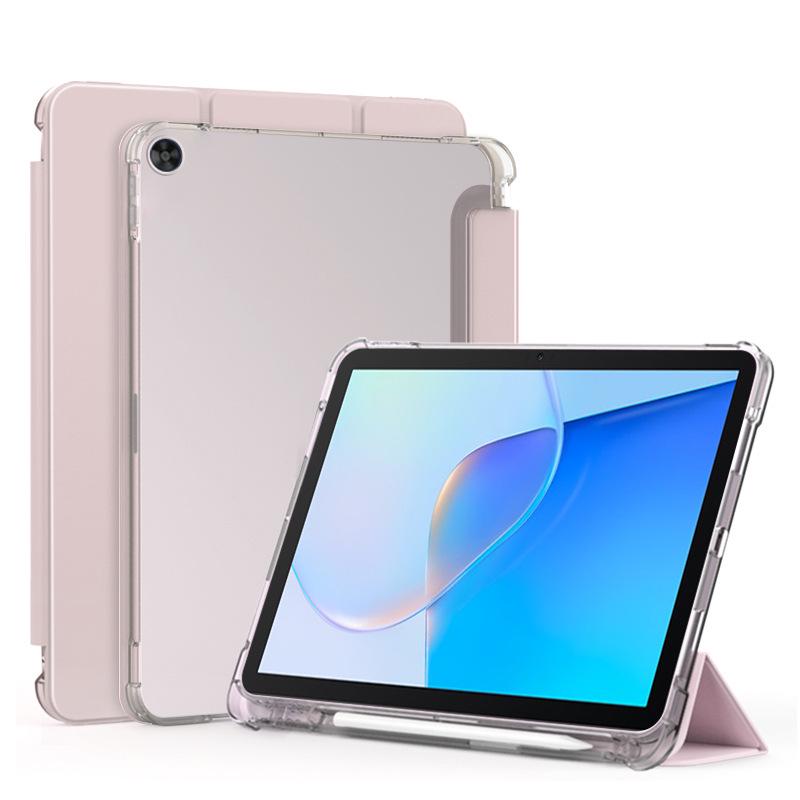 Силиконовый чехол для Apple iPad 10 (2022) - 10,95" Ударопрочный, Матовый прозрачный с держателем для стилуса