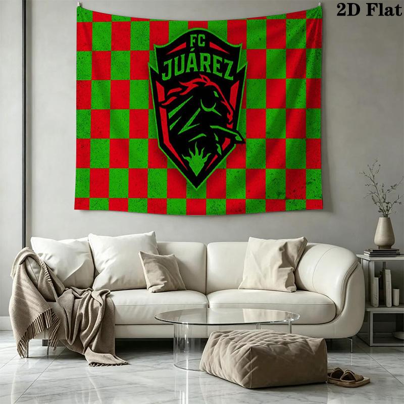 FC Juarez Wall Tapestry Aesthetic Wall Hanging Printed Fabric Blanket Decorative Tapestries for Bedroom Living Room Home Decor