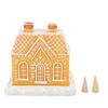 House Incense Cone Burner Log Cabin Incense Cone Burner Snowy Winter Incense Cone Burner for Nail