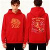 Men Double-Sided Hoodie 2026 Chinese New Year Fire Horse Pattern Sweatshirt Streetwear Clothing for Men Year of the Horse Them