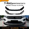 Volkswagen T-Roc 2018-2022 Аксессуар Спойлер передней губы
