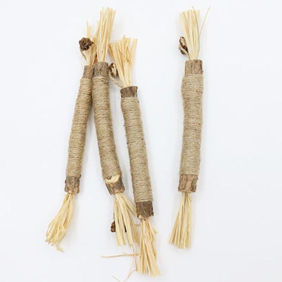 Cat Chew Stick Natural Silver Vine Stick Cats Oral Health Chew Toy Dental Stick for Cats Kittens Treats Interactive Play Training