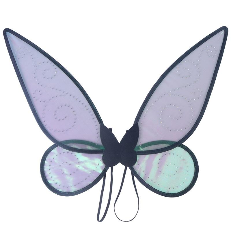 Большие Красочные Крылья Бабочки Феи Складные Крылья Ангела Реквизит Для Детского Фестивального Выступления Сценические Костюмные Аксессуары
