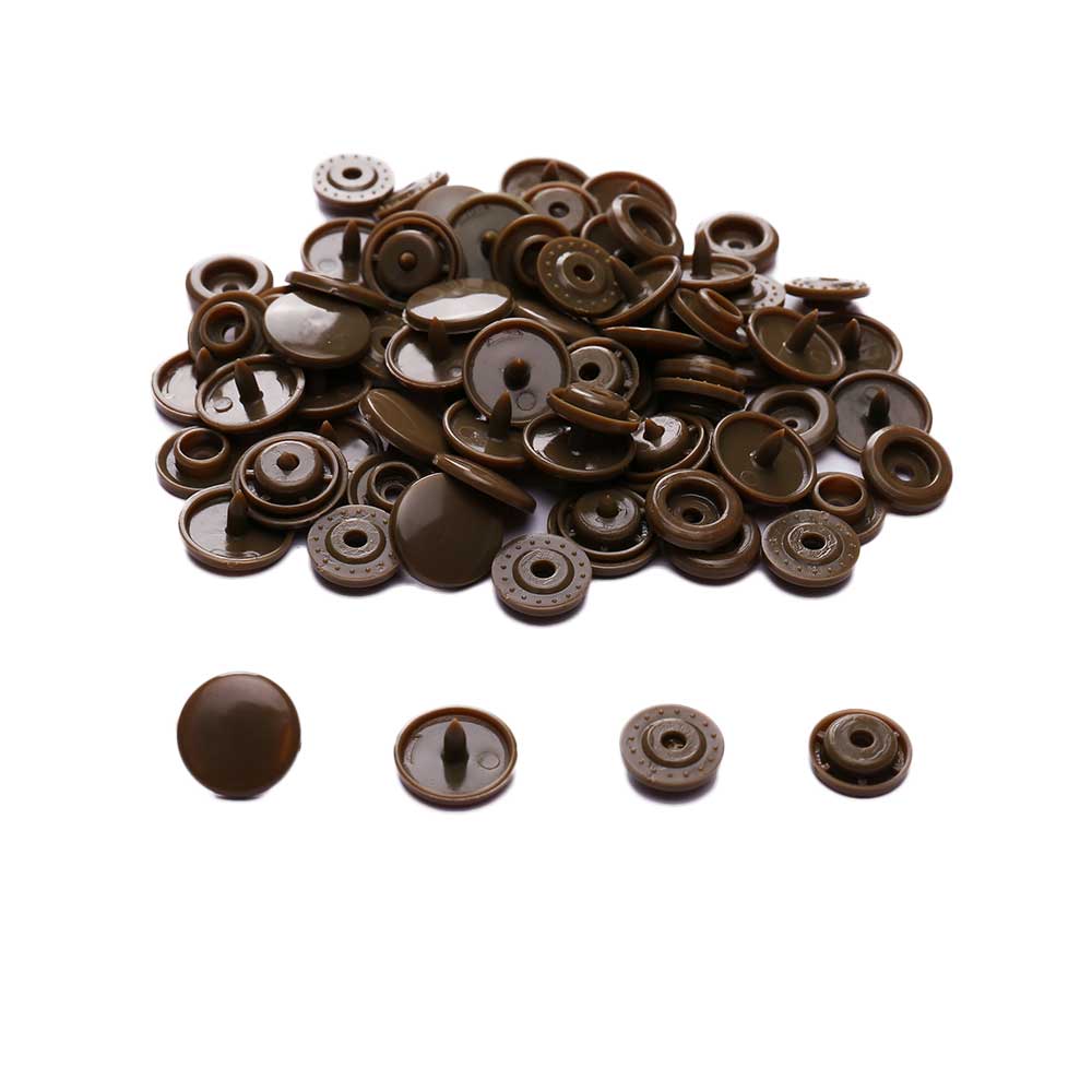 T5 пластиковые застежки-кнопки, 50 комплектов, папка для сумок, темная пряжка, аксессуары для одежды из смолы для детской одежды