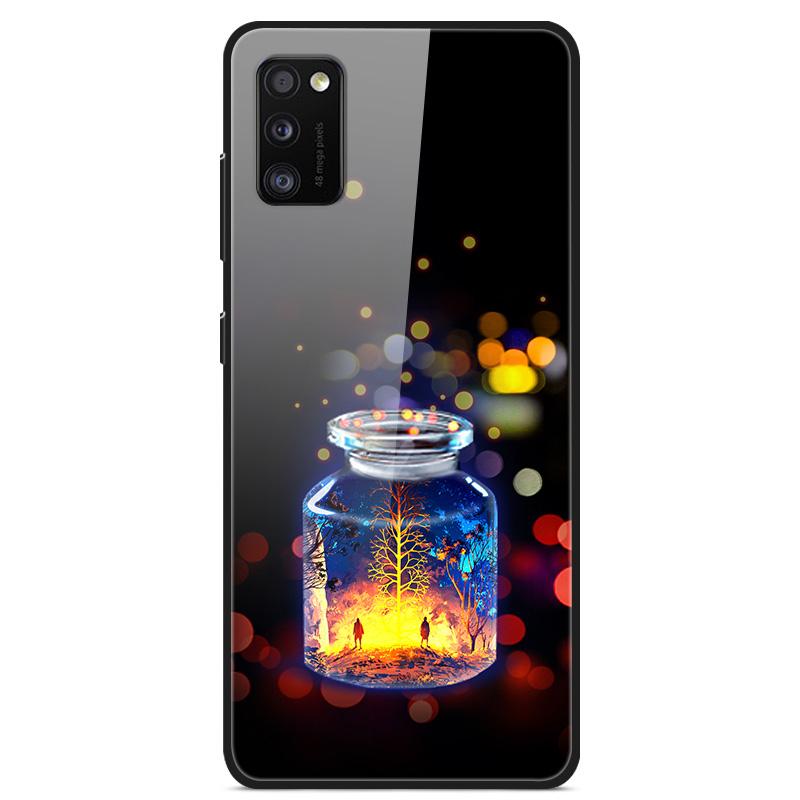 Для Samsung A41 Чехол A31 A71 A51 Закаленное Стекло Жесткие Задние Крышки Для Samsung Galaxy A51 Чехлы Для Телефона Защитные Fundas Coque A 41