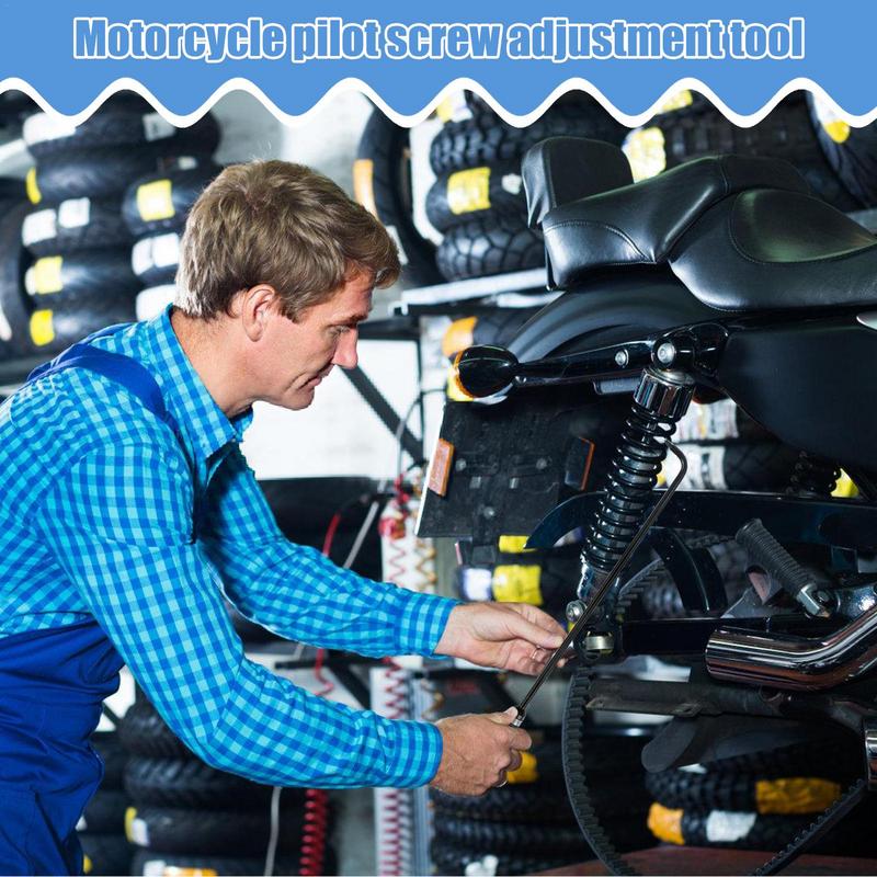Инструмент для регулировки карбюратора 16,4-дюймовый инструмент для ремонта мотоцикла направляющий винт регулировочный инструмент аксессуары для мотоцикла
