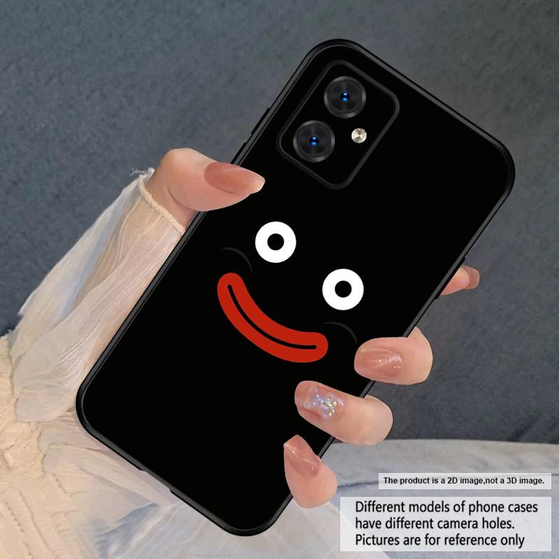Два белых круглых глаза Для Motorola Moto G04 14 15 24 34 35 54 55 75 84 85 Edge 40 50 Fusion 60 Fusion силиконовый мягкий чехол для телефона
