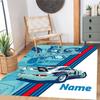Truck Racing2 Customize your name rug, office chair cushion, home bedroom living room gift.