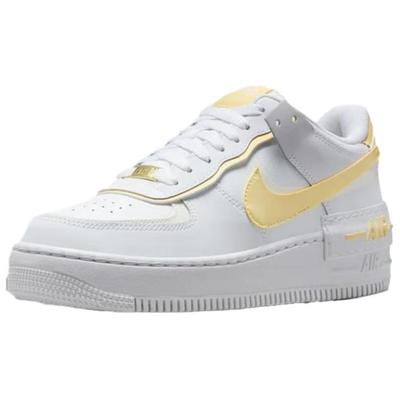 Air Force1 Shadow Износостойкие Низкие кеды для скейтборда Женские Белые кроссовки CI0919-122