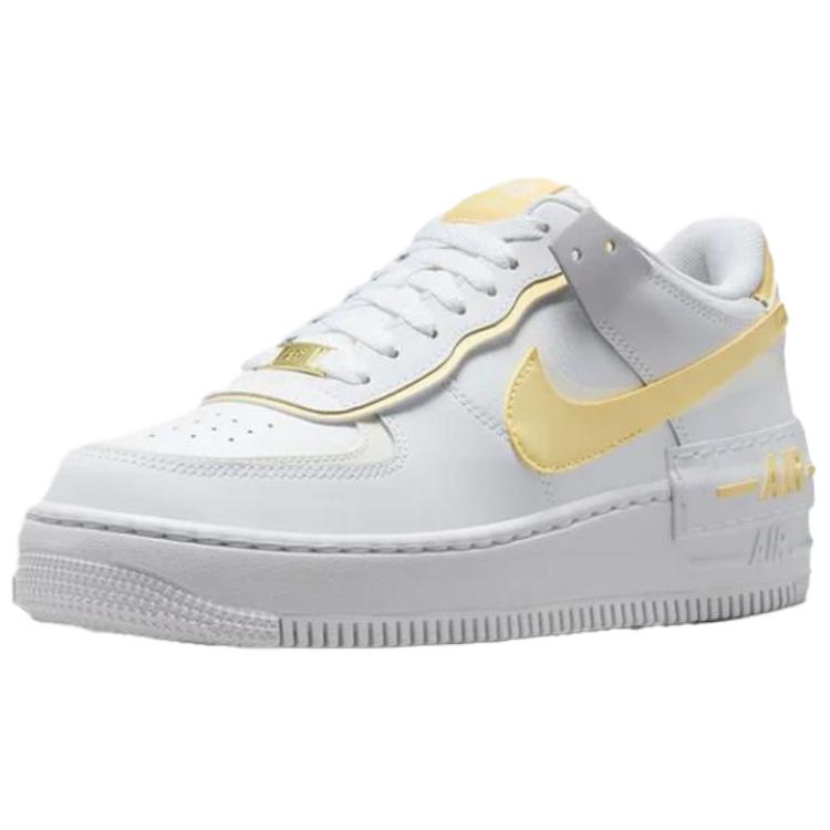 Nike Air Force 1 Shadow Модные Удобные Прочные Низкие Кеды для Скейтбординга Женские Кроссовки Белые CI0919122