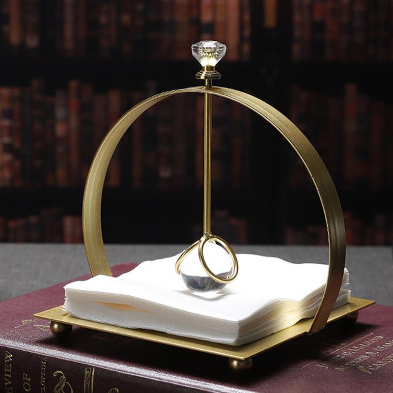 Stainless Steel Tissue Napkin Paper Serviette Dispenser Table Paper Towel Holder Kitchen Tissue Box Home Restaurant Party Decor