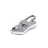 Cross Border 2021 Big Size New Women's Sandals Simple And Elegant Fish Mouth Platform Sandals