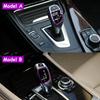 F20 F30 F32 F10 F07 F01 F25 Car Gear Shift Knob Panel Gear Button Trim Cover M Sport Sticker For BMW 1 2 3 4 5 6 7 X3 X4 X5 X6