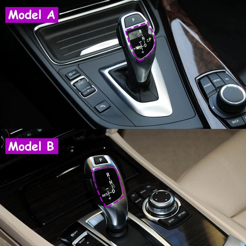 F20 F30 F32 F10 F07 F01 F25 Car Gear Shift Knob Panel Gear Button Trim Cover M Sport Sticker For BMW 1 2 3 4 5 6 7 X3 X4 X5 X6
