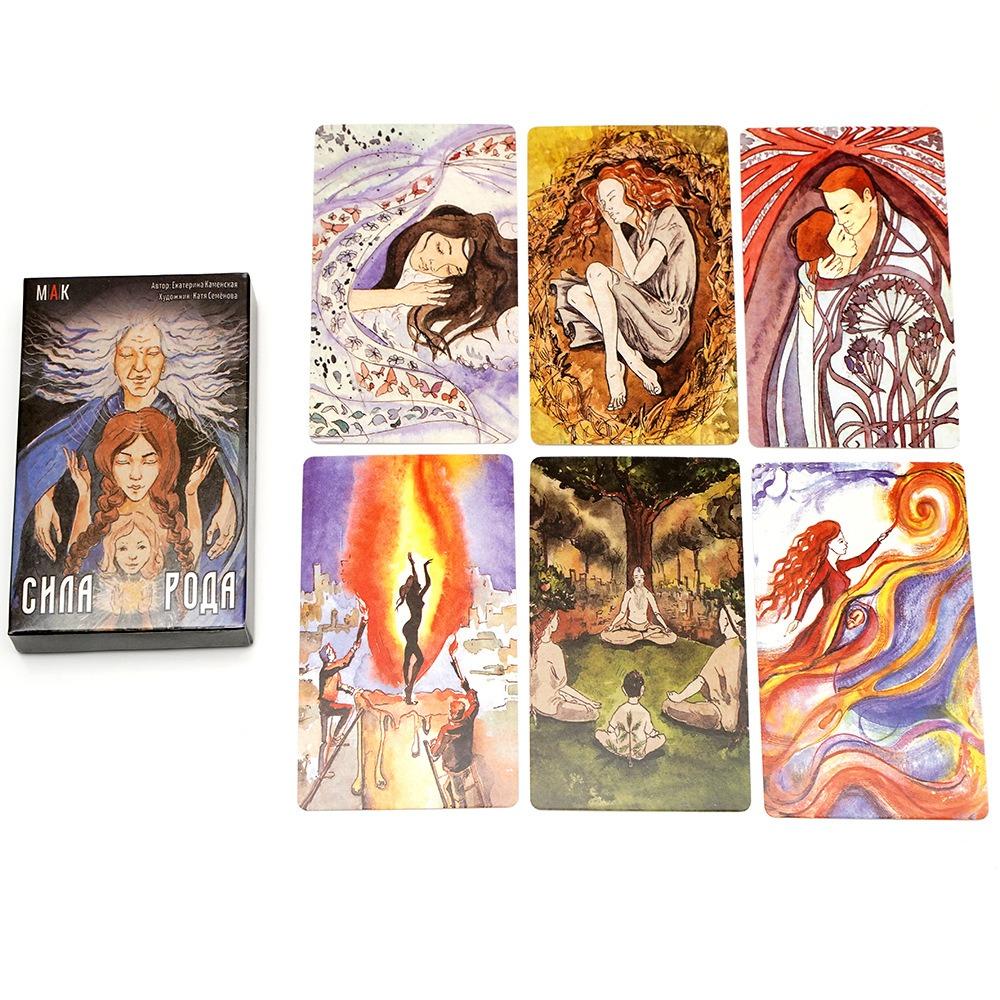 Карты Таро Русская Колода Игральные Карты Судьба Гадание Настольная Игра