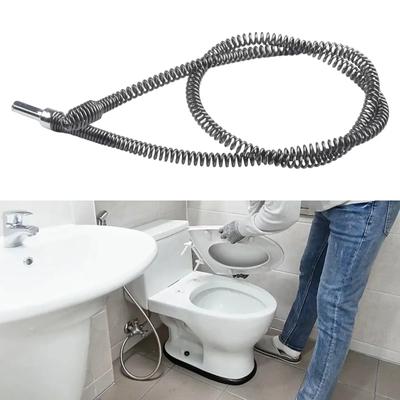 Инструмент для прочистки труб Spring Pipe Cannel Pipe Unblocker Pipe Remover Bathroom And Kitchen Drainer Remover Connector
