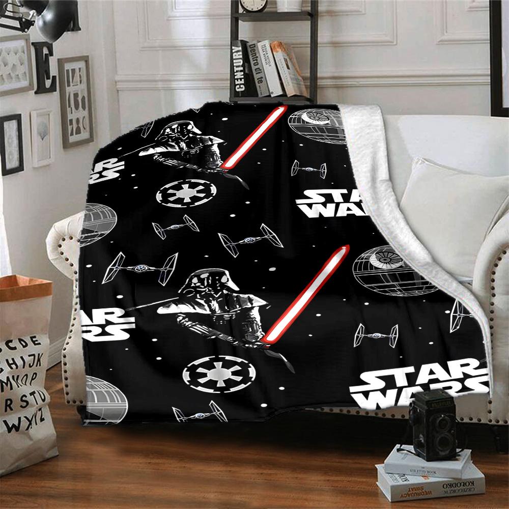 Star Wars Blanket Warmthful Decor Great for Seaside Office Chair Couch for All Seasons Modern Birthday Christmas Gift Blanket