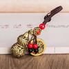 Auspicious Gourd Fengshui Brass KeyChains Jewelry Findings Keychain Components Car Keyring