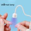 Safe Nail UV Nails Ornaments Lamp Quick Drying Practical Bent Freely