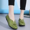 Весна Лето Цветок Мамы Туфли Удобные Bean Женские Плоские Туфли Всесезонные Женские Плоские Туфли