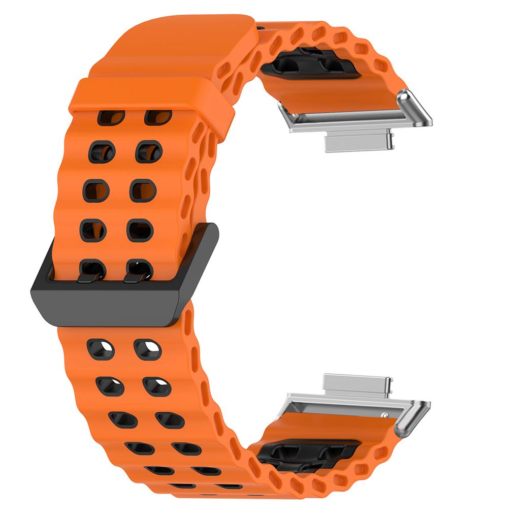 Силиконовый ремешок для Redmi Watch 5, ремешок для Redmi Watch 4, Xiaomi Mi Band 8 Pro/9 Pro, двухцветный дышащий ремешок, спортивный браслет