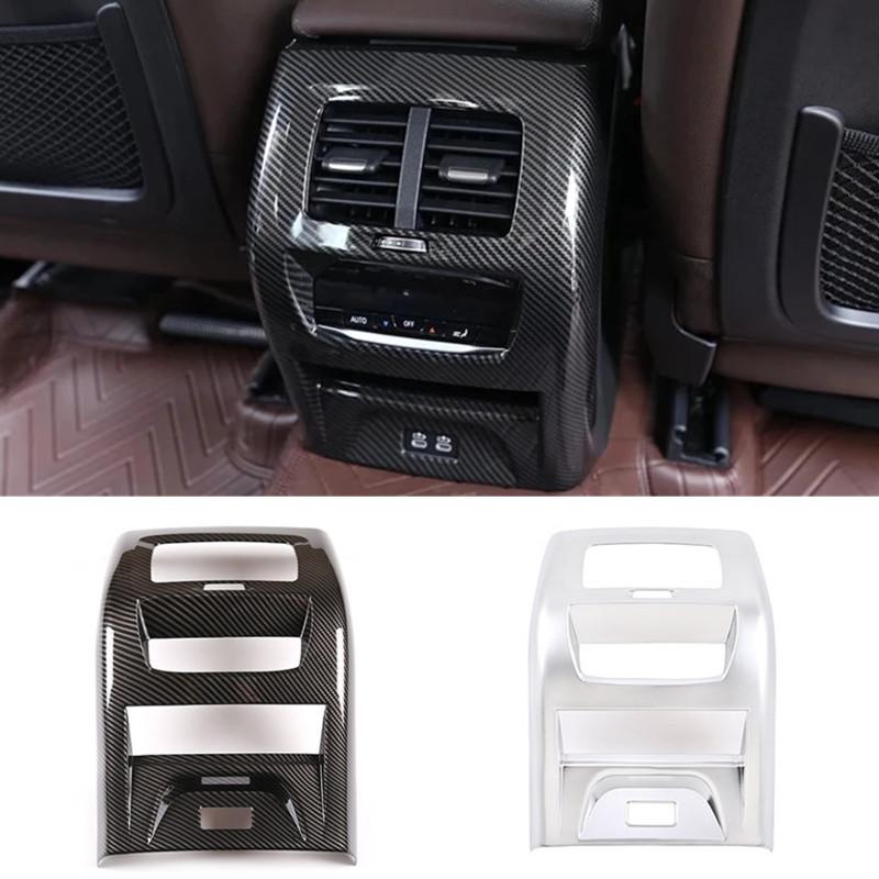 Car Rear Air Conditioning Vent Outlet Frame Cover Trim Sticker For BMW X3 G01 X4 G02 2018 Auto Interior