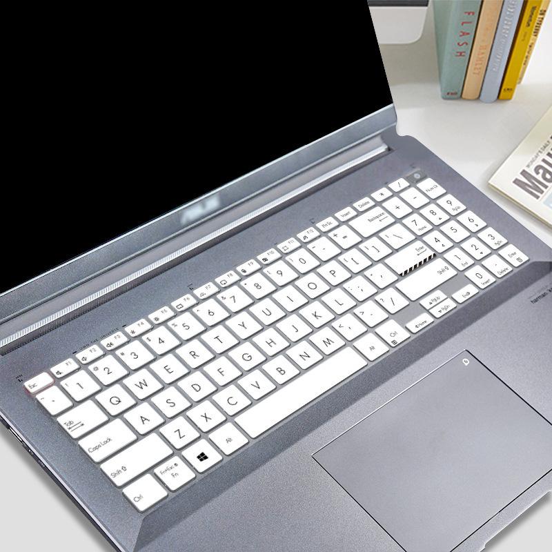 Silicone Keyboard Protective Film for ASUS Vivobook Pro 15 Keyboard Cover for ASUS Vivobook Pro 15