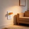 US Standard 3 Prong Outlet Tester with Safety Detections Function Lightweight Designs Device for House & Travel Use