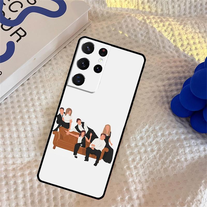 Friends TV Show Phone Case For Samsung Galaxy S25 S24 Ultra S9 S10 S20 S22 S21 Plus S23 FE Portector Cover