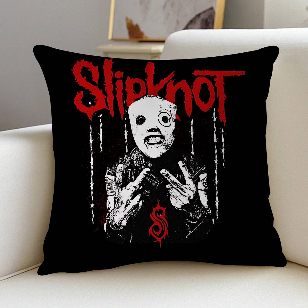 Наволочка Rock Band S-Slipknot Logo Подарок Мультяшный Наволочка Декор Спальни Дома Дивана Кресла Сиденья Наволочка
