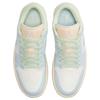 Кроссовки Air Jordan 1 Low Sail Aura Женские Зеленый Муслин Нефритовый-Аура DC0774-108