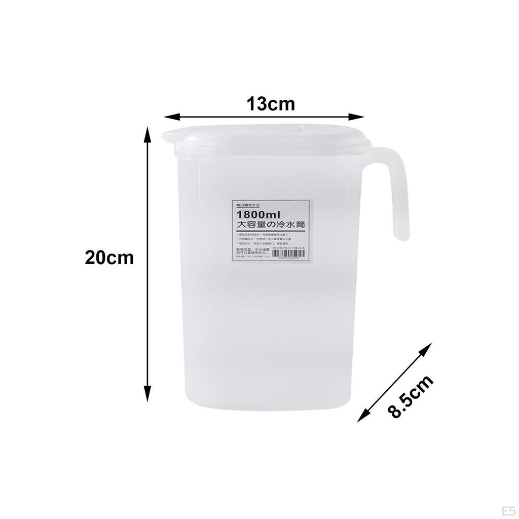 Beverage Dispenser Cold Kettle Leakproof Easy Clean Water Jug Juice Container for Store Activities