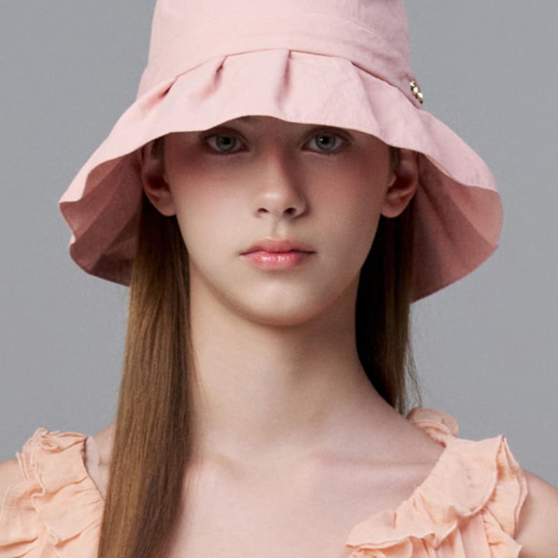 Панама-ведро с драпировкой из текстурированной ткани WHITE SANDS Mabini (4 цвета)