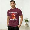 Funny Rooster Pattern 100 Cotton T Shirt For Couple Summer Streetwear T Shirts Crew Neck Harajuku Tees Oversized Hot Sale Tops