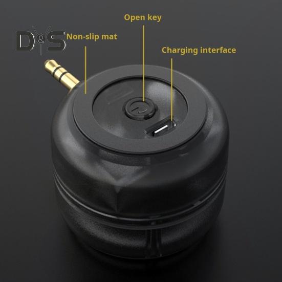 Мини-портативный динамик 3,5 мм AUX аудиоинтерфейс перезаряжаемый Plug-Play универсальный линейный динамик для смартфона с четким басом