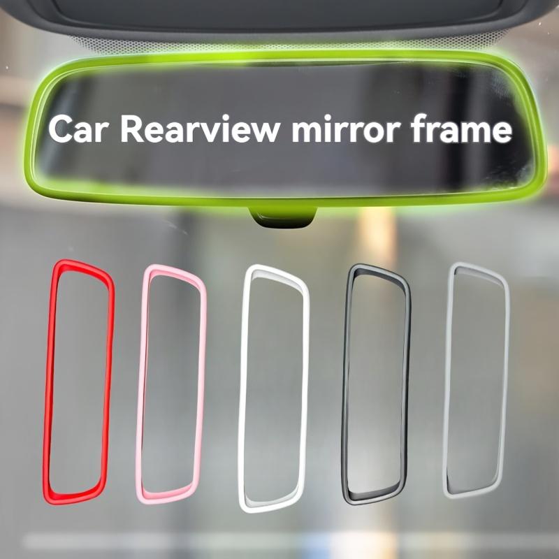 Car Decoration with Interior Rearview Mirror Protective Cover, Multi-color Silicone Anti-collision, Universal Type