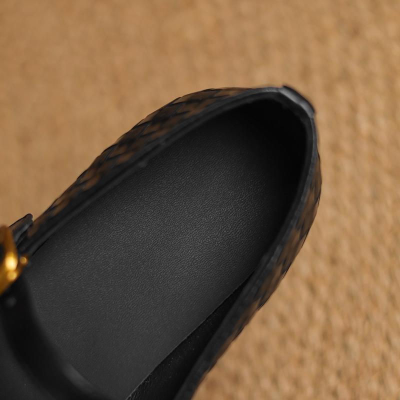 Модная женская обувь из натуральной кожи с принтом из коровьей кожи, квадратным носком, металлической эластичной пряжкой на ремне, на низком каблуке, большого размера, туфли Мэри Джейн