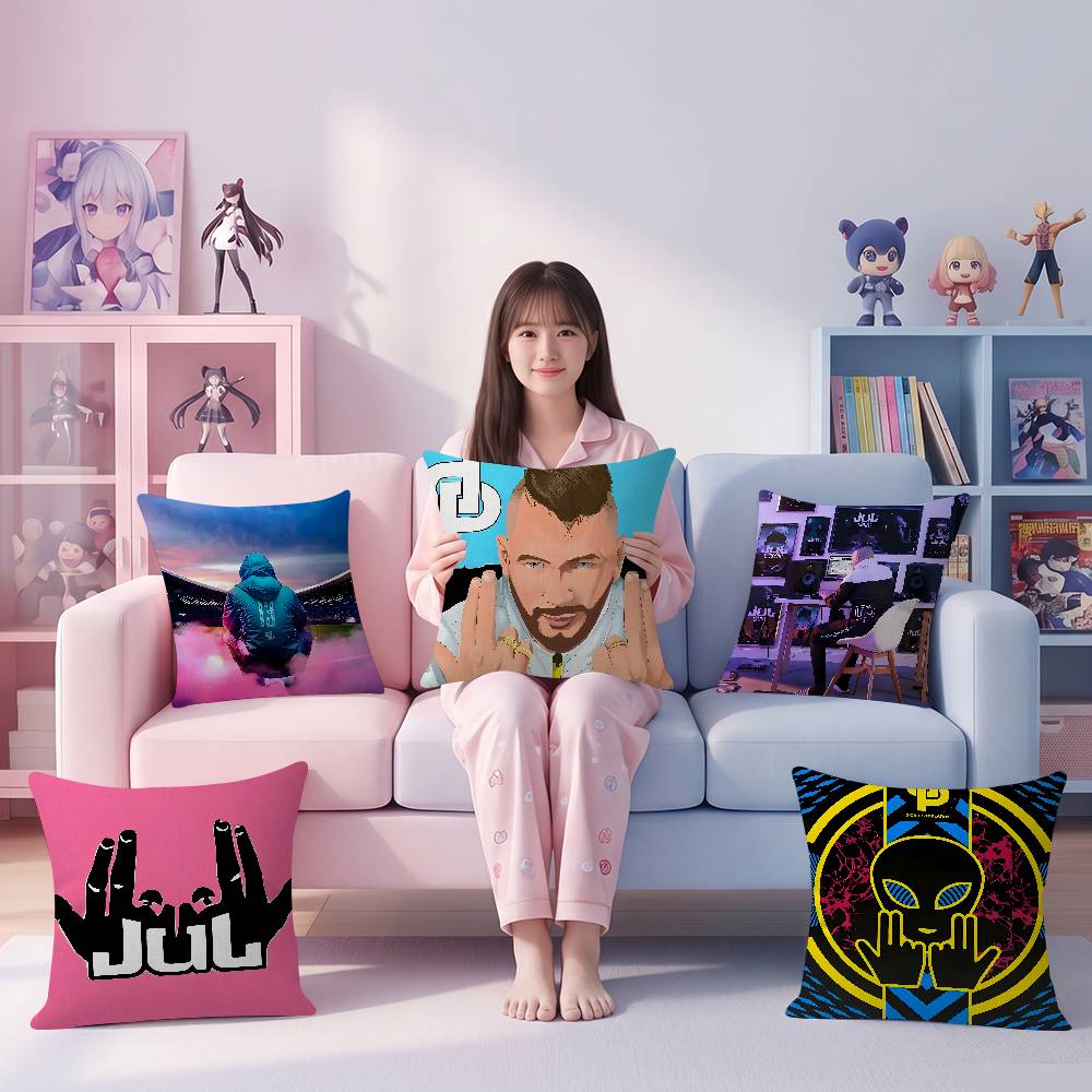 Mini cm Cushion Cover Pillow Cover Decor Pillowcase Home Pillowcase For Couch Pillow French Rapper Rap Rappeur JJul