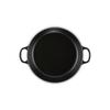 Le Creuset Cast Iron Enamel Buffet Casserole, 26 Cm, Matte Black, Gas, Induction, Oven, and Dishwasher Safe [Official Japanese Product]