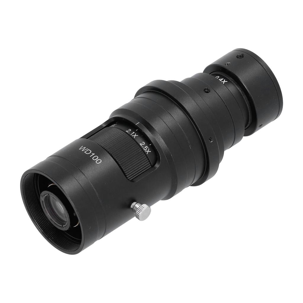 200X Adjustable Continuous Zoom C Mount Optical Lens Industrial Video Microscope Lenses