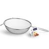 Steel kitchen strainer 12 cm