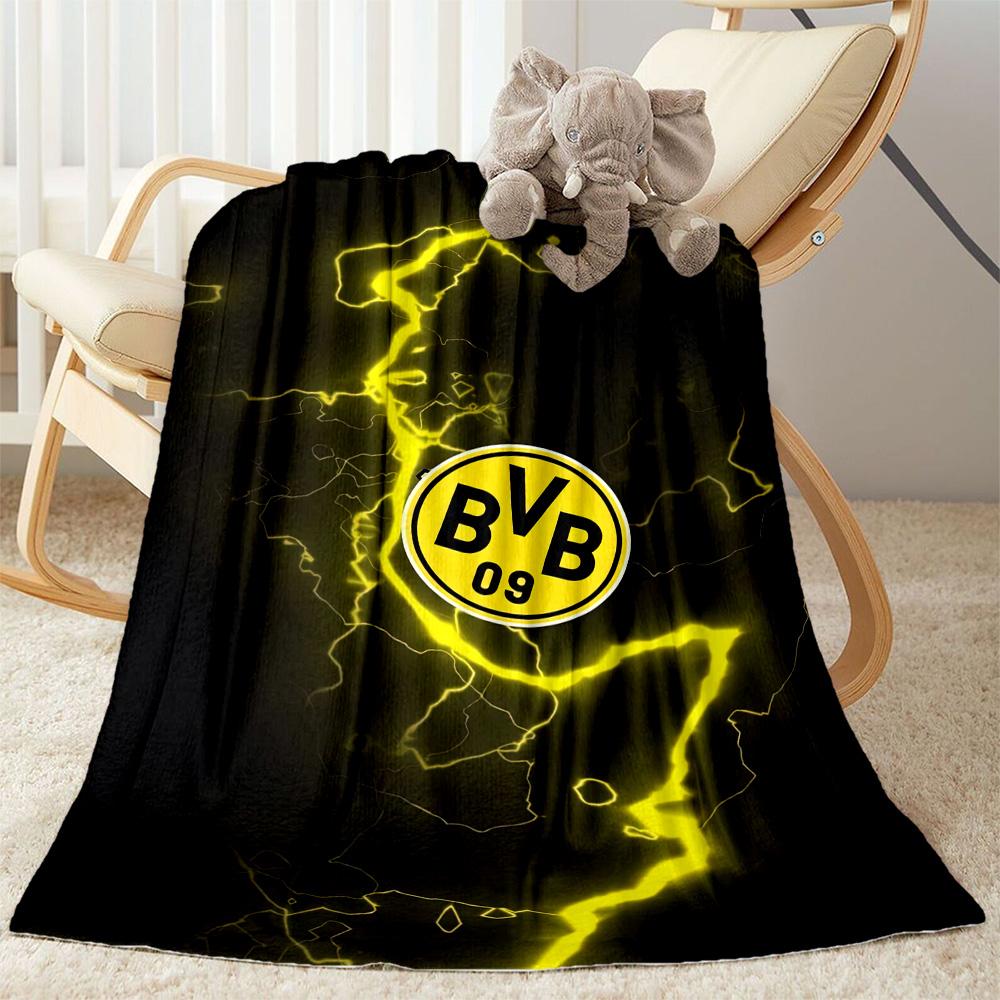 Borussia Dortmund Blanket Soft Warm Cozy Suitable For Bed Couch Office Chair For All Seasons Modern Style Best Holiday Gift For Friends Family