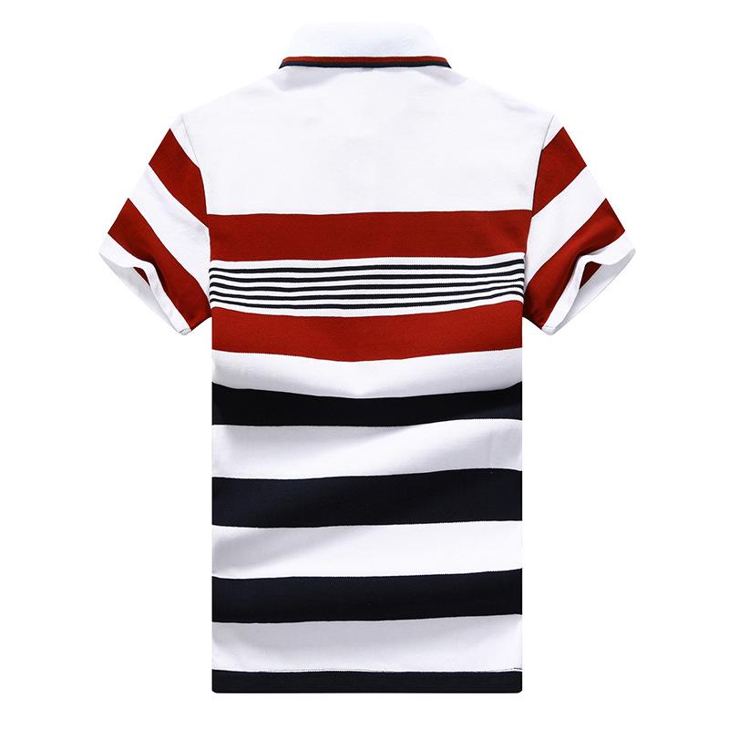 Men 'S Summer Short Sleeve T -Shirt Lapel Fashion Casual T -Shirt Large Size Half Sleeve