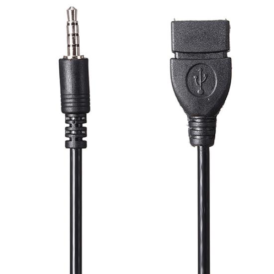 3,5 мм штекер аудио USB 2 тип AUX-вход гнездо к A гнездо OTG кабель-конвертер