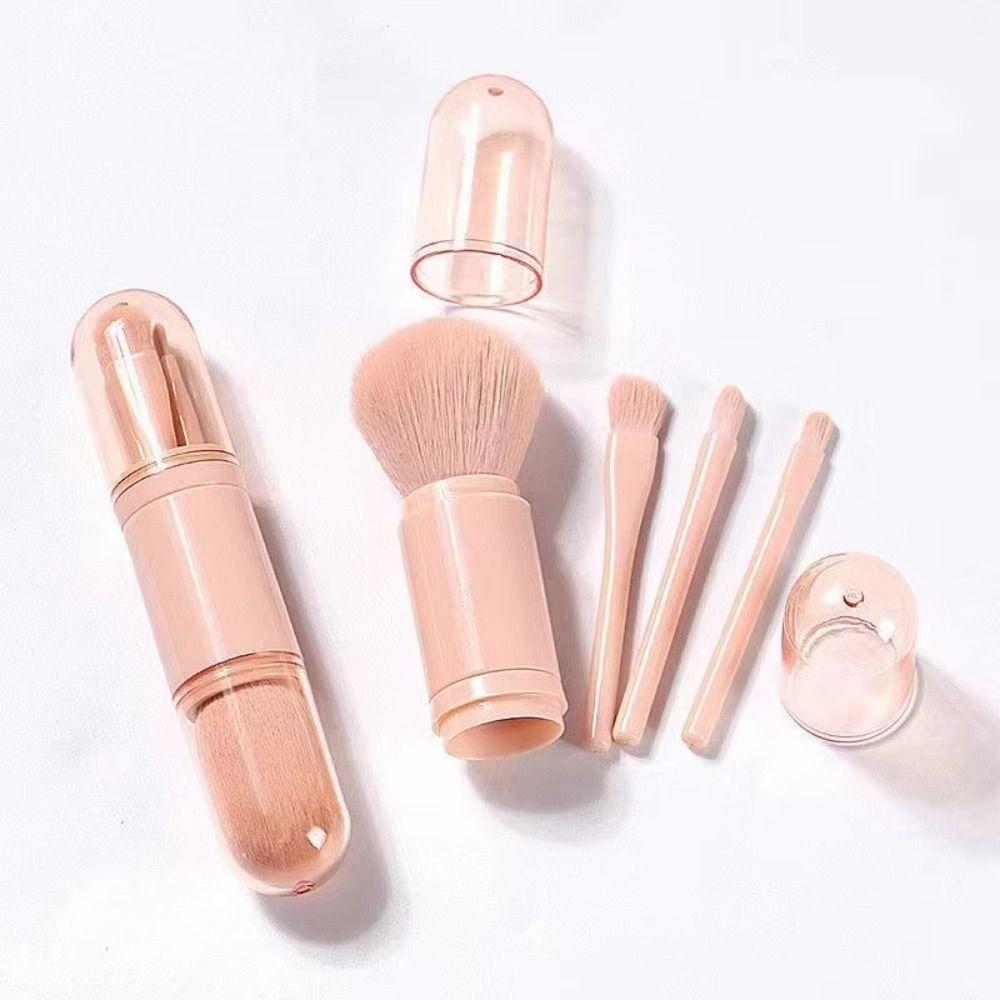 Portable Cosmetic Brush Retractable Foundation Brush High Quality Eye Shadow Brush  Travel